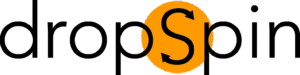 DropSpin Logo Black